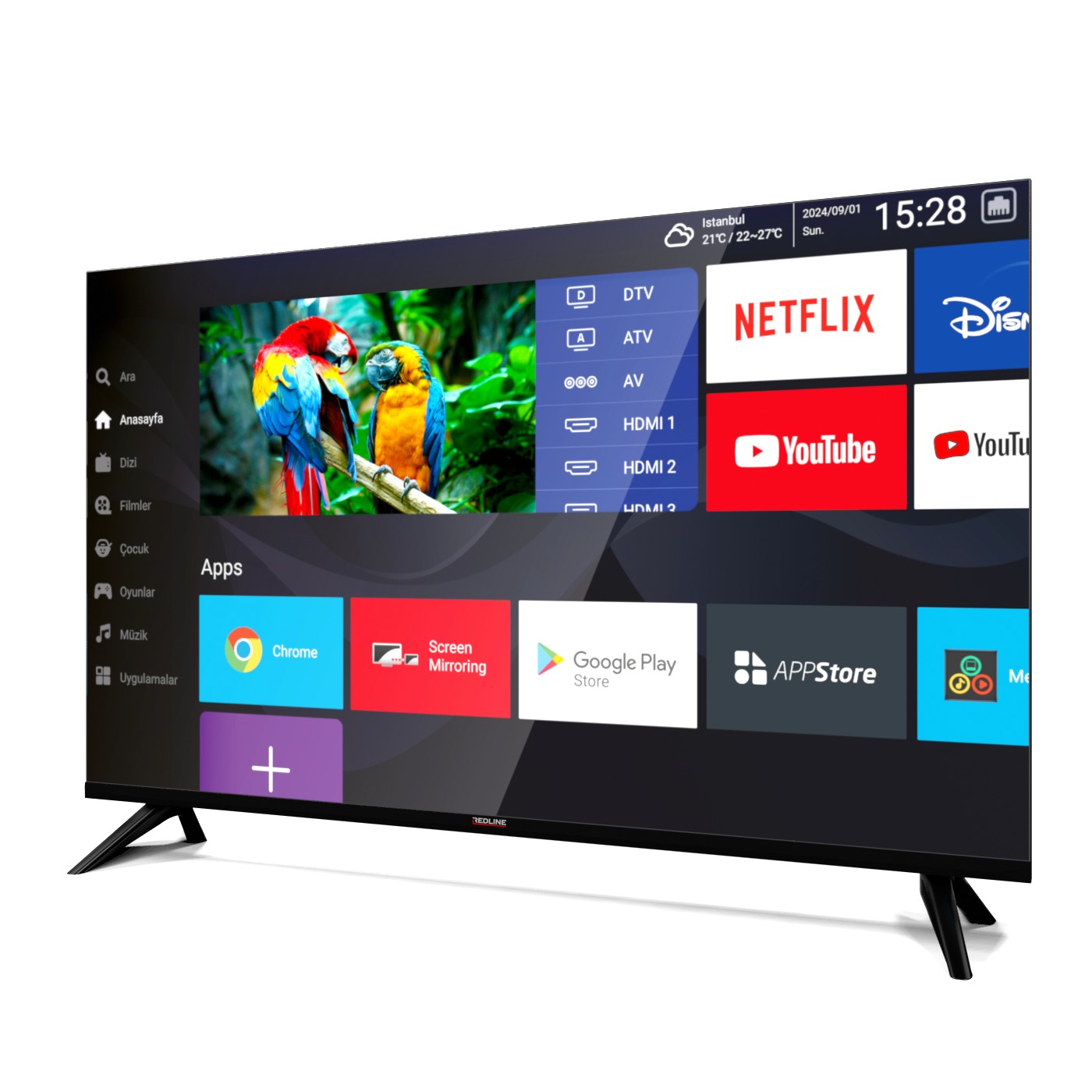 Yeşilhisar Televizyon Carrier Servisi